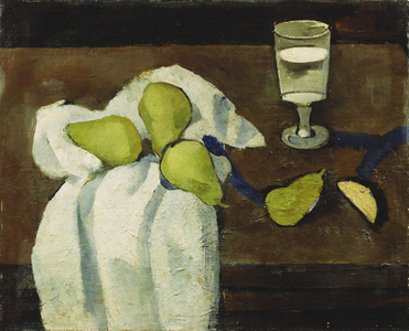 Image of Nature morte au citron, 1916 (huile sur panneau) by