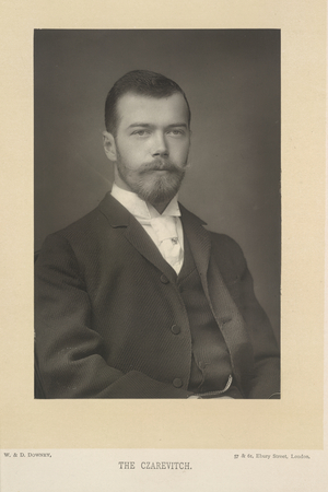 The Czarevitch (the future Nicholas II, Emperor of Russia) (1868-1918). Portrait.