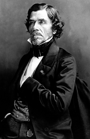 Eugene Delacroix (1798-1863) French painter, picture by Nadar, 1858
