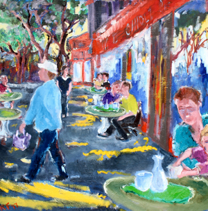 Sunday, 2014, (oil on canvas)