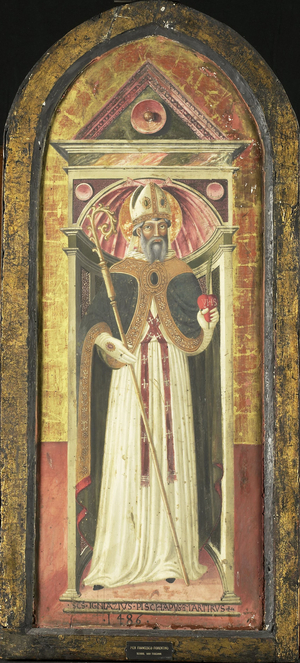 Saint Ignatius of Antioch, 1460 (oil on panel)