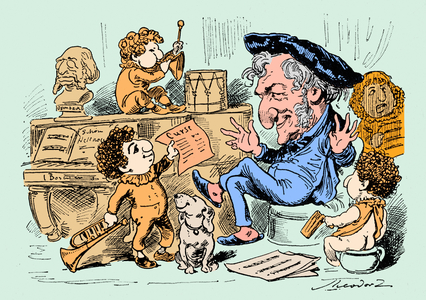 Richard Wagner: anti- semitic caricature