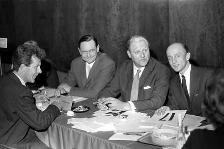 Oslo 19700426. Right -wing national meeting. Kåre Willoch was elected new chairman …, 1970 (photo)