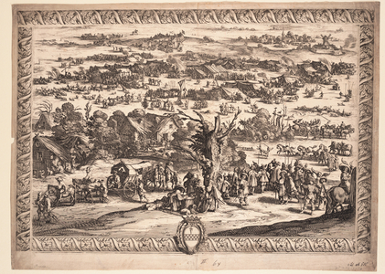 The Siege of Breda, 1628 (engraving)