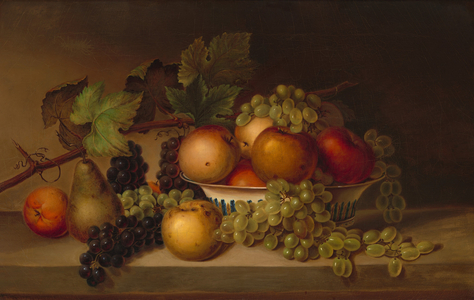 Fruit, c.1860 (oil on canvas)