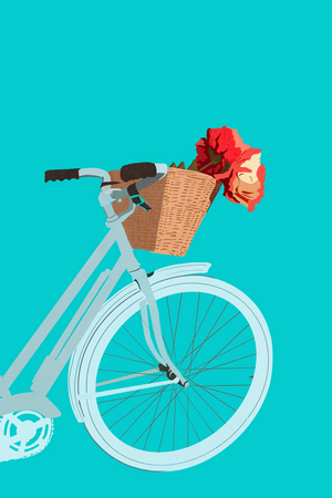 Blue Bicycle, 2022 (digital)