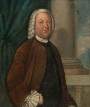 Dr. Samuel Boude, 1755-1756 (oil on canvas)
