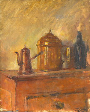 Still life (oil on panel)