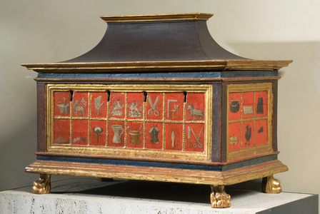 Symbols of the City Arts, c.1450-1480 (poplar wood painted in tempera, decorated)