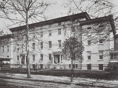 Philadelphia: Blind Asylum (b/w photo)