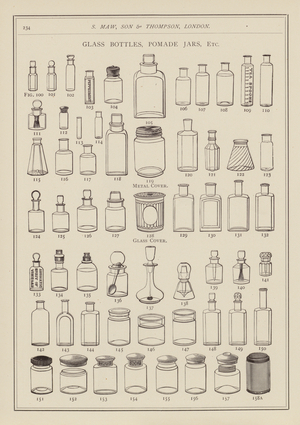 Illustration for S Maw, Son & Thompson’s  medical catalogue, 1891 (engraving)
