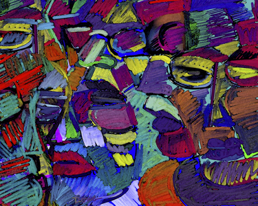 Colored Crystal, 2002 (computer graphics)