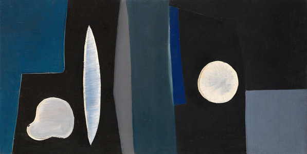 Composition with Organic Forms, 1951 (oil on canvas)