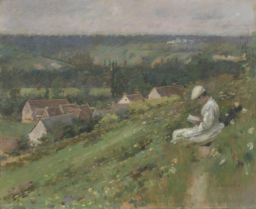 The Valley of Arconville, c.1887 (oil on canvas)