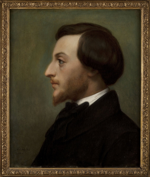 Portrait of Louis Ratisbonne, 1852 (oil on canvas)