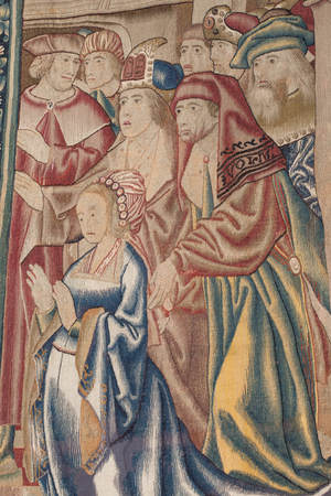 The Redemption of Man tapestry (textile)