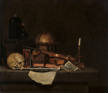 Vanitas Still Life, 1630 (oil on canvas)