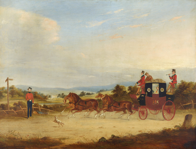 The London-Leeds Mail Coach