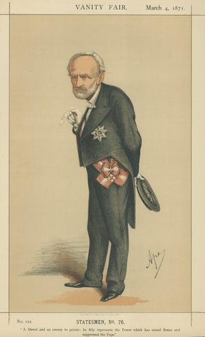 The Chevalier Charles Cadorna (colour litho)