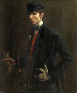 Self-Portrait (oil on canvas)