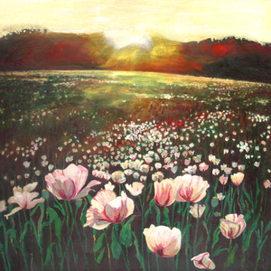 Love Swept Lands, 2015, (oil on canvas)