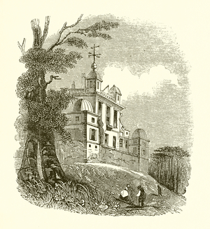 Observatory at Greenwich (engraving)