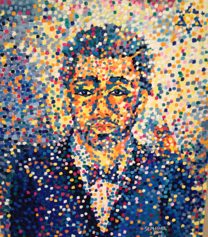 Drake, 2013 (oil on canvas)