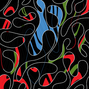 Ground of the sea, 2017 (mixed media)