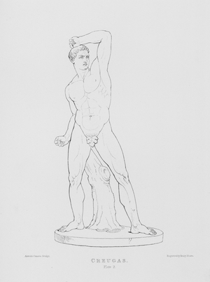 Antonio Canova: Creugas (engraving)
