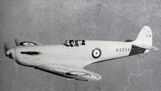 The Supermarine Spitfire; British  single-seat fighter aircraft tmaking its' first flight 1936