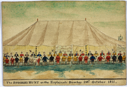 The Bobbery Hunt on the Bombay esplainade, 20th October 1811.