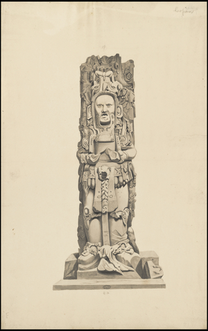 A collection of Waldeck's original artwork of Mesoamerica, Box 12 of 22, 1831 (print)
