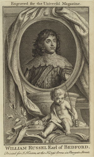 William Russel, Earl of Bedford (engraving)