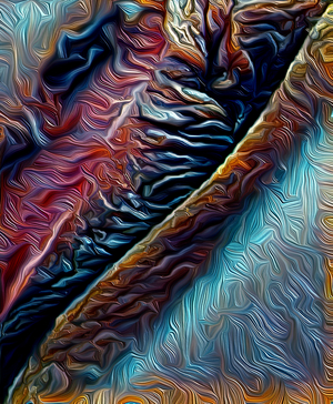 Blue Tear, 2021 (digital)