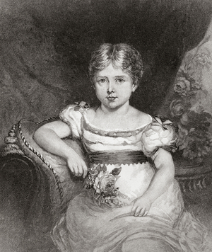 Queen Victoria, aged 6, 1819 – 1901.