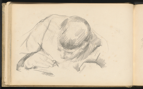 The Artist's Son Writing, c.1887 (graphite)