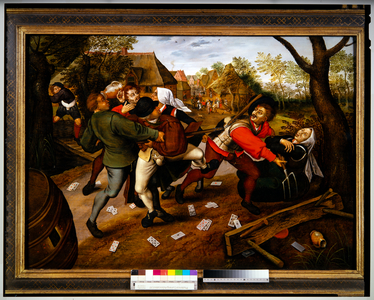 Gamblers Quarrelling, 1619 (panel)