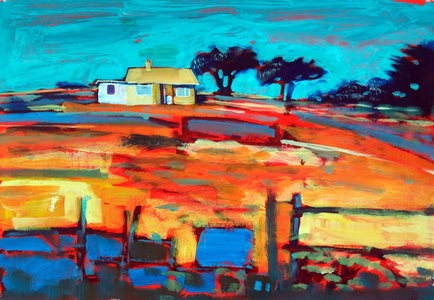 Scot, 2024 (acrylic on paper)
