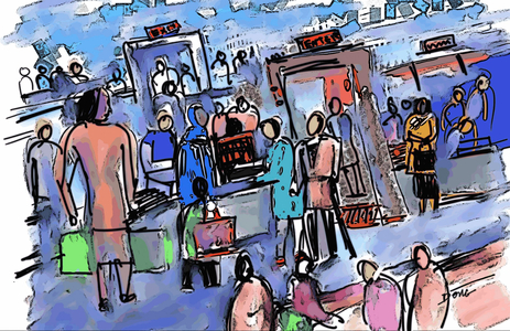 Security check, 2007 (computer graphics)