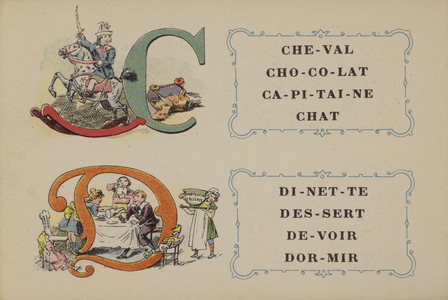 Alphabet De La Phosphatine Falieres (colour litho)