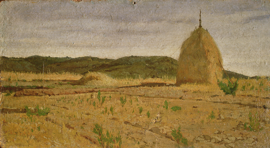 Hay Stack, 1867-70 (oil on canvas)