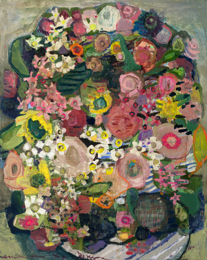 much too much, 2024 (oil on canvas)