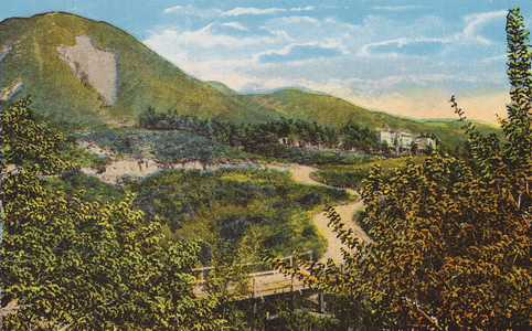 California: Arrowhead Mountain, near San Bernardino, California (colour photo)
