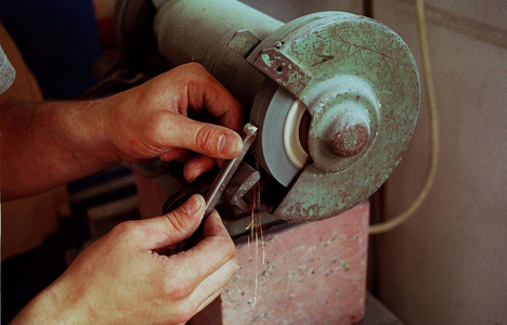 Stone masonry workshop, 1999 (photo)