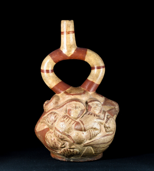 Vase / Peru, Mochica culture (terracotta)