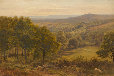 Surrey Hills, 1875 (oil on canvas)