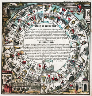 Game of the Goose, c.1900 (print)