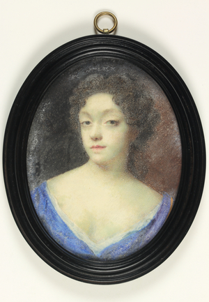 A lady called Mrs Hillesley (w/c on vellum)