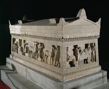 The Sarcophagus of the Satrap, from the Phoenician royal necropolis at Sidon