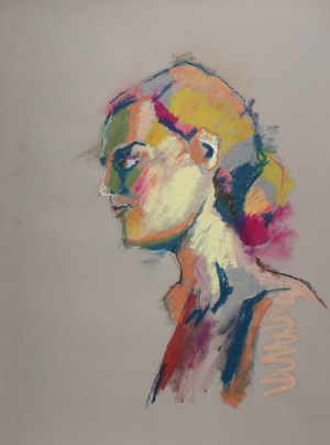 Color Study 9, 2023 (pastel on paper)